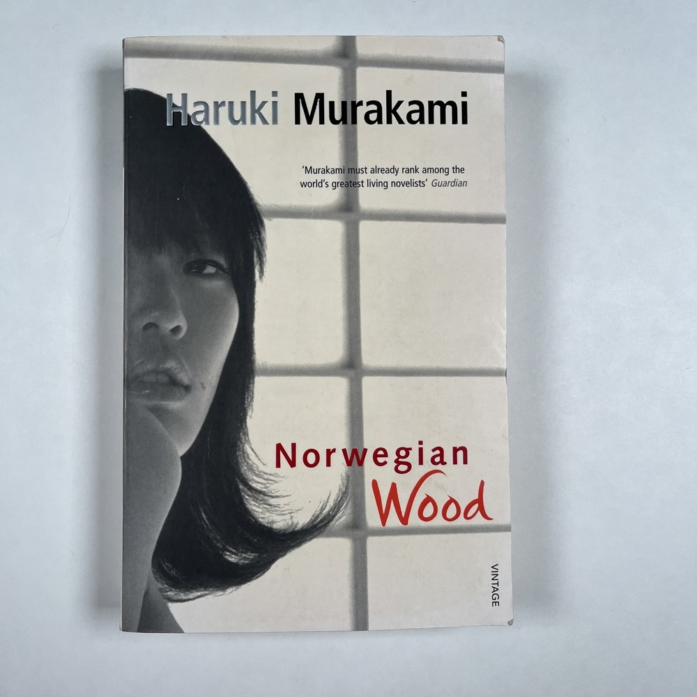 Haruki Murakami Norwegian Wood UK Print Vintage Books Paperback 2003